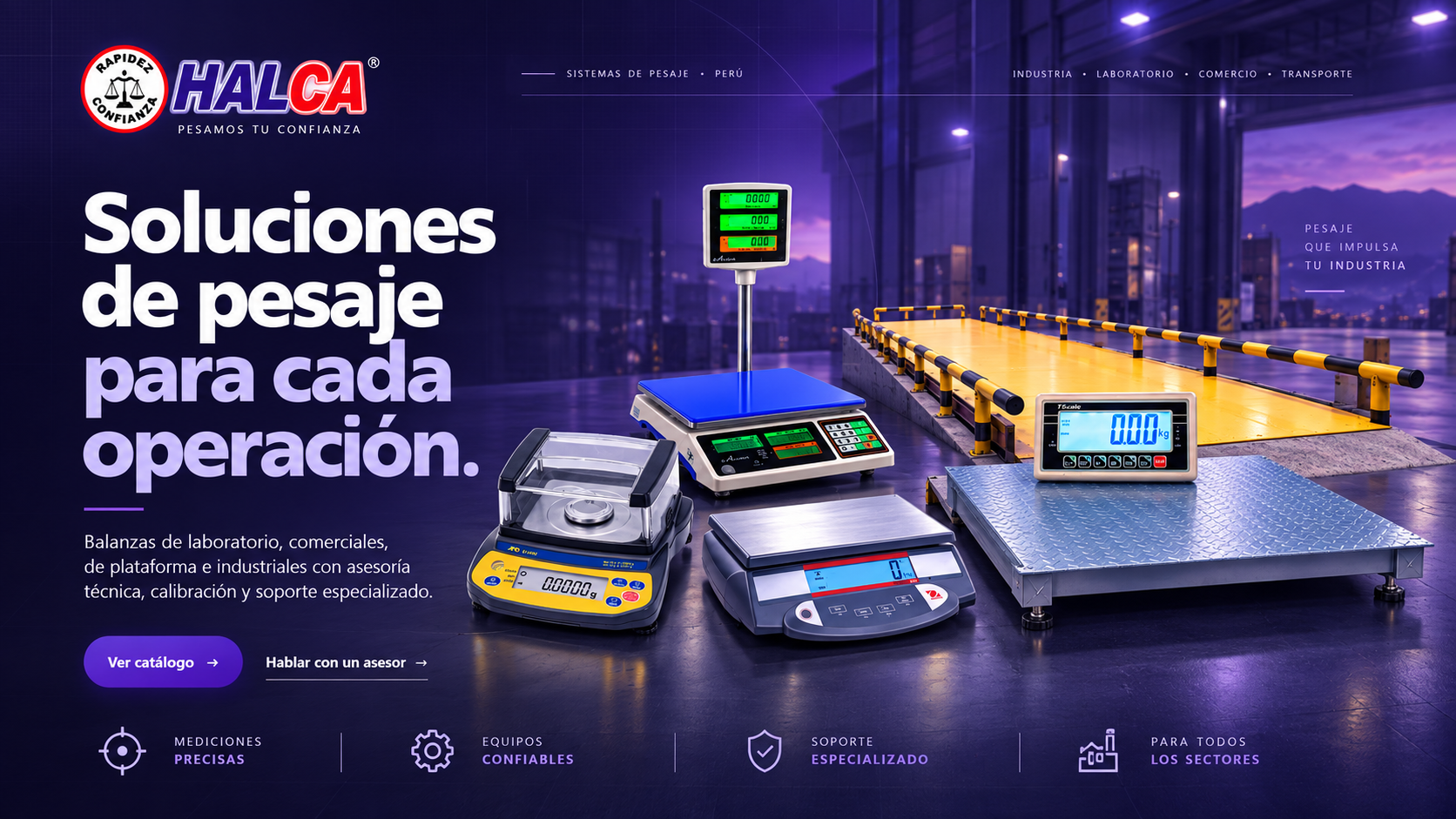 HALCA: soluciones de pesaje para cada operación